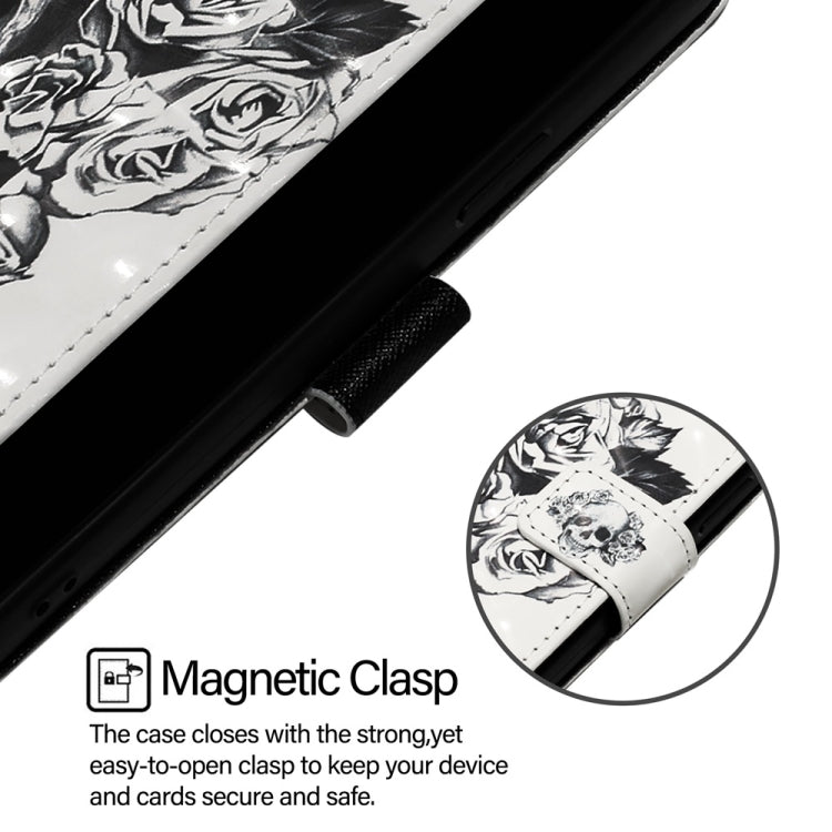 For Infinix Note 30 5G / Note 30 Pro 3D Painting Horizontal Flip Leather Phone Case