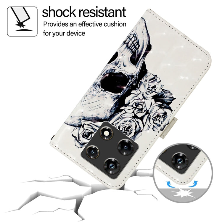 For Infinix Note 30 5G / Note 30 Pro 3D Painting Horizontal Flip Leather Phone Case