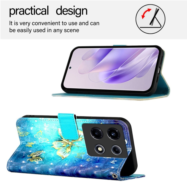 For Infinix Note 30 VIP 3D Painting Horizontal Flip Leather Phone Case