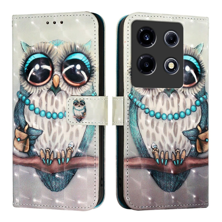 For Infinix Note 30 VIP 3D Painting Horizontal Flip Leather Phone Case