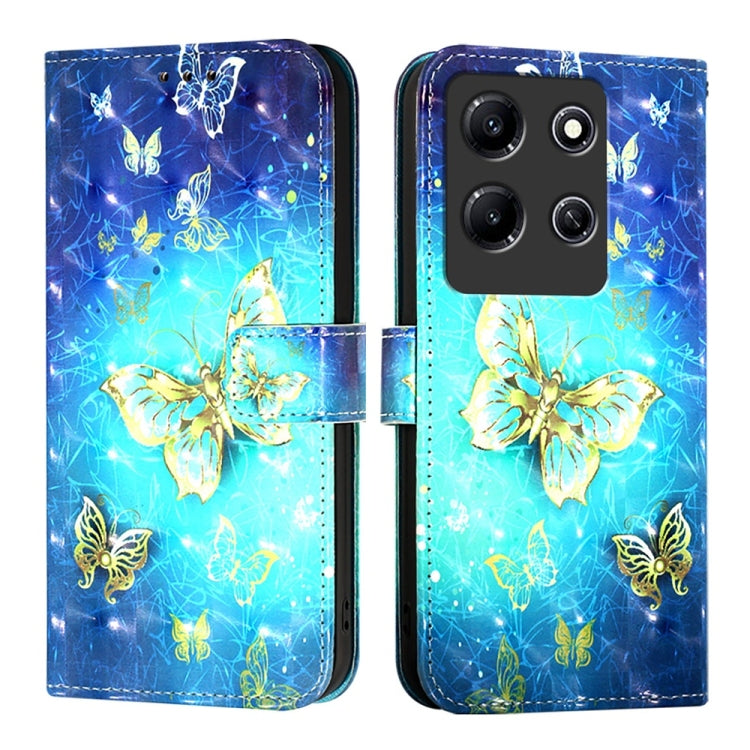 For Infinix Note 30i 3D Painting Horizontal Flip Leather Phone Case