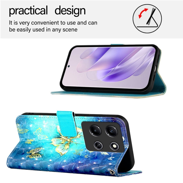 For Infinix Note 30i 3D Painting Horizontal Flip Leather Phone Case