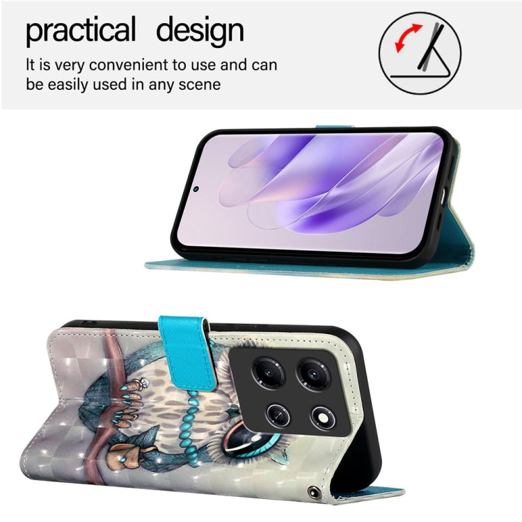 For Infinix Note 30i 3D Painting Horizontal Flip Leather Phone Case