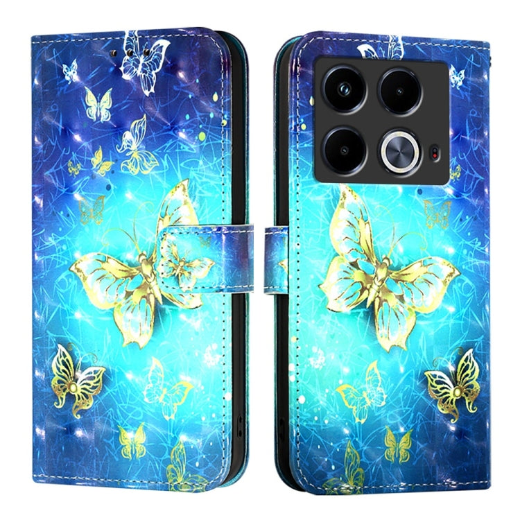 For Infinix Note 40 3D Painting Horizontal Flip Leather Phone Case