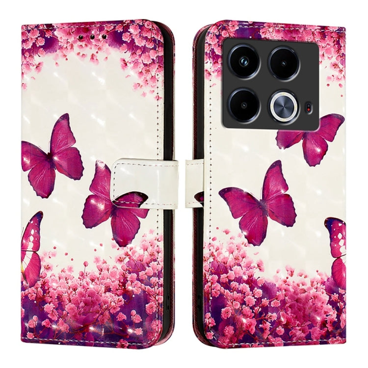 For Infinix Note 40 3D Painting Horizontal Flip Leather Phone Case