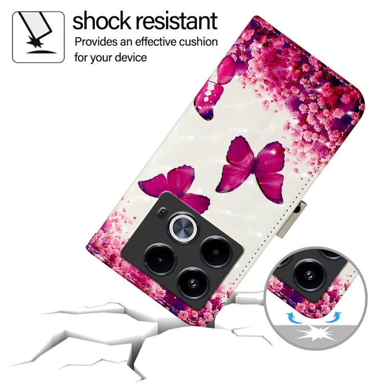 For Infinix Note 40 3D Painting Horizontal Flip Leather Phone Case