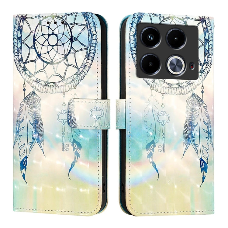 For Infinix Note 40 3D Painting Horizontal Flip Leather Phone Case