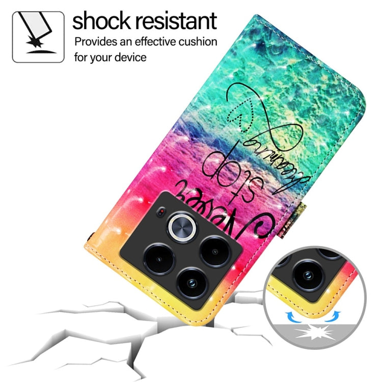 For Infinix Note 40 3D Painting Horizontal Flip Leather Phone Case