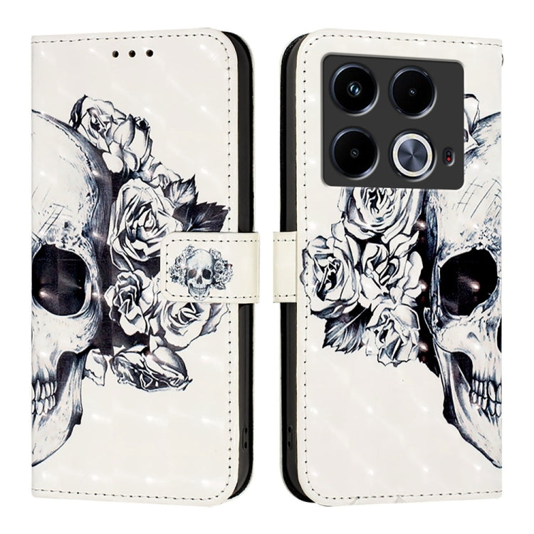 For Infinix Note 40 3D Painting Horizontal Flip Leather Phone Case