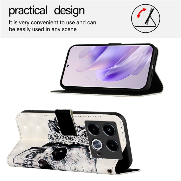 For Infinix Note 40 3D Painting Horizontal Flip Leather Phone Case