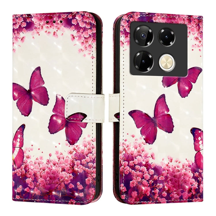 For Infinix Note 40 Pro 4G 3D Painting Horizontal Flip Leather Phone Case