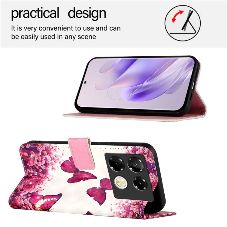 For Infinix Note 40 Pro 4G 3D Painting Horizontal Flip Leather Phone Case