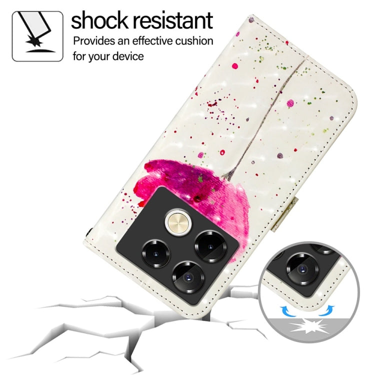 For Infinix Note 40 Pro 4G 3D Painting Horizontal Flip Leather Phone Case