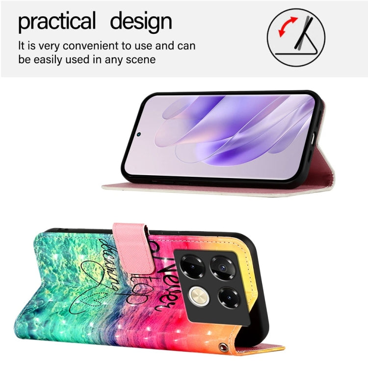 For Infinix Note 40 Pro 5G 3D Painting Horizontal Flip Leather Phone Case