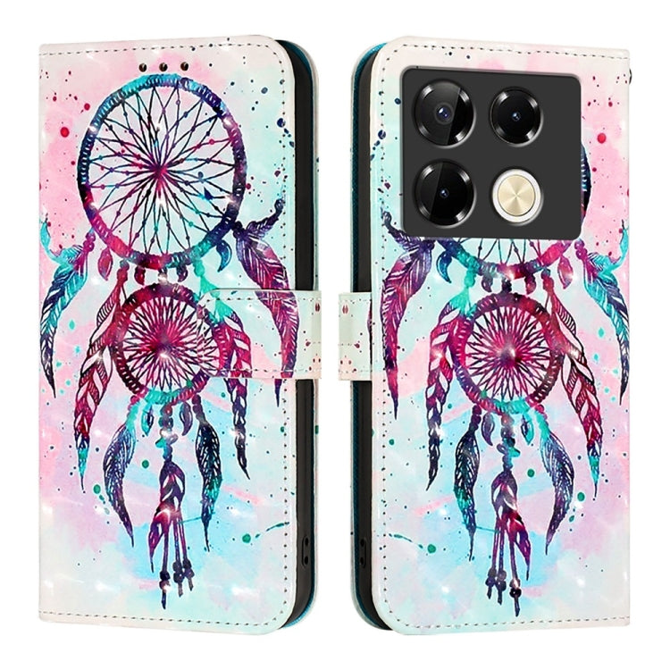 For Infinix Note 40 Pro 5G 3D Painting Horizontal Flip Leather Phone Case