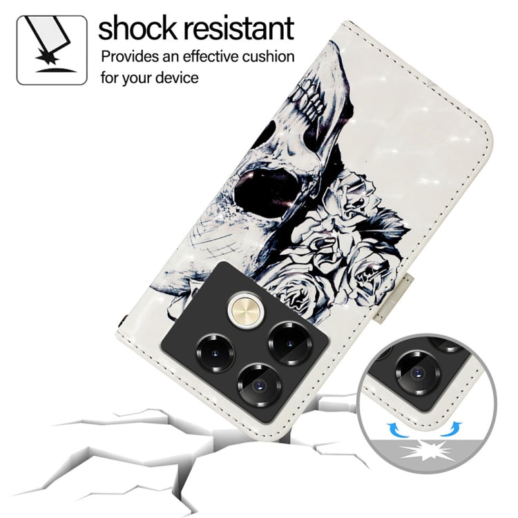 For Infinix Note 40 Pro 5G 3D Painting Horizontal Flip Leather Phone Case