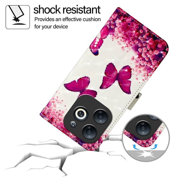 For Infinix Smart 8 3D Painting Horizontal Flip Leather Phone Case
