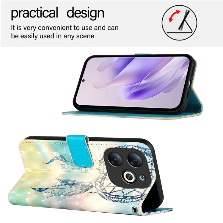 For Infinix Smart 8 3D Painting Horizontal Flip Leather Phone Case