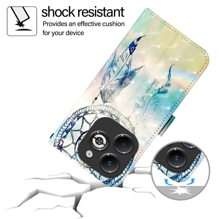 For Infinix Smart 8 Plus / Smart 8 Pro 3D Painting Horizontal Flip Leather Phone Case