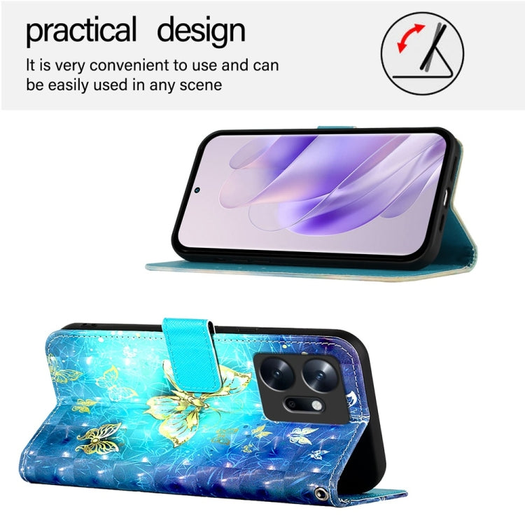 For Infinix Zero 20 3D Painting Horizontal Flip Leather Phone Case