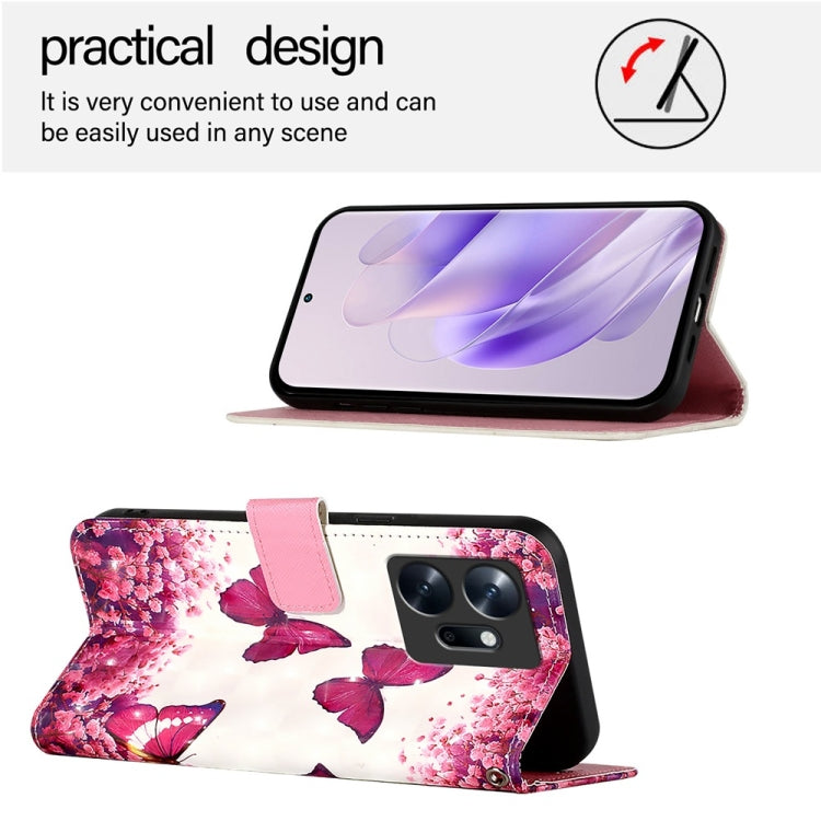 For Infinix Zero 20 3D Painting Horizontal Flip Leather Phone Case