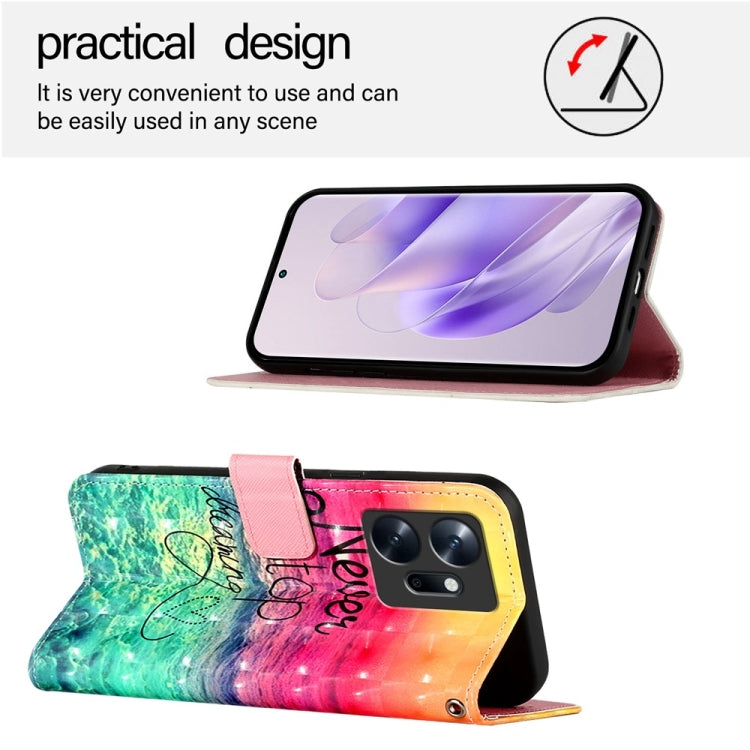 For Infinix Zero 20 3D Painting Horizontal Flip Leather Phone Case