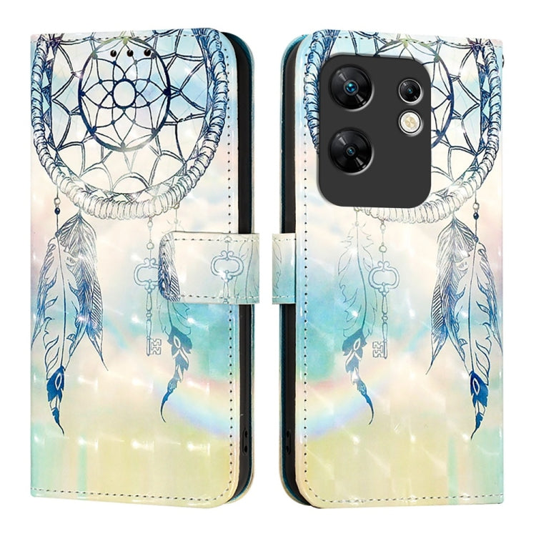 For Infinix Zero 30 4G 3D Painting Horizontal Flip Leather Phone Case