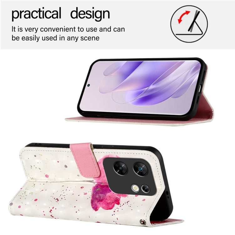 For Infinix Zero 30 4G 3D Painting Horizontal Flip Leather Phone Case
