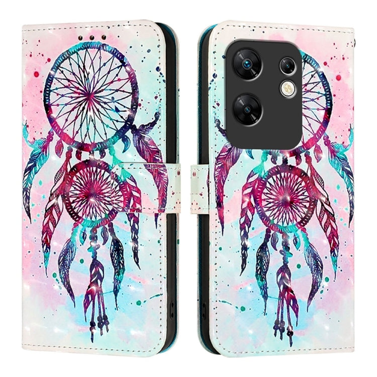 For Infinix Zero 30 4G 3D Painting Horizontal Flip Leather Phone Case