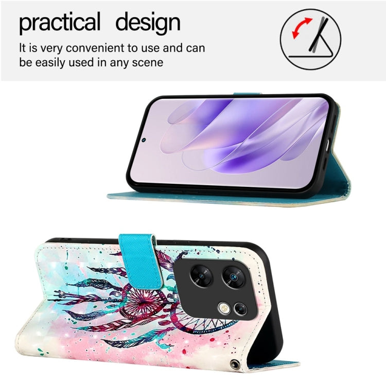 For Infinix Zero 30 4G 3D Painting Horizontal Flip Leather Phone Case