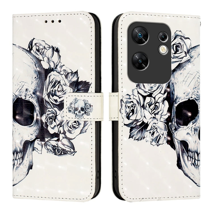 For Infinix Zero 30 4G 3D Painting Horizontal Flip Leather Phone Case