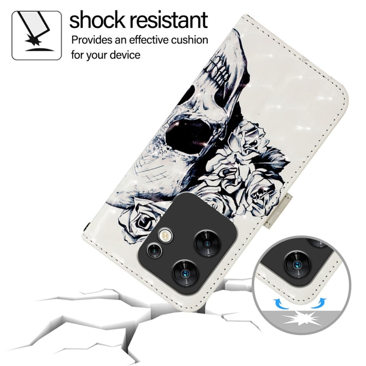For Infinix Zero 30 4G 3D Painting Horizontal Flip Leather Phone Case