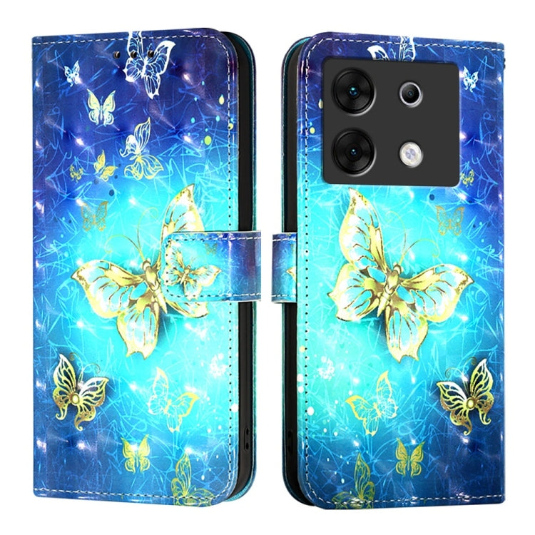 For Infinix Zero 30 5G 3D Painting Horizontal Flip Leather Phone Case