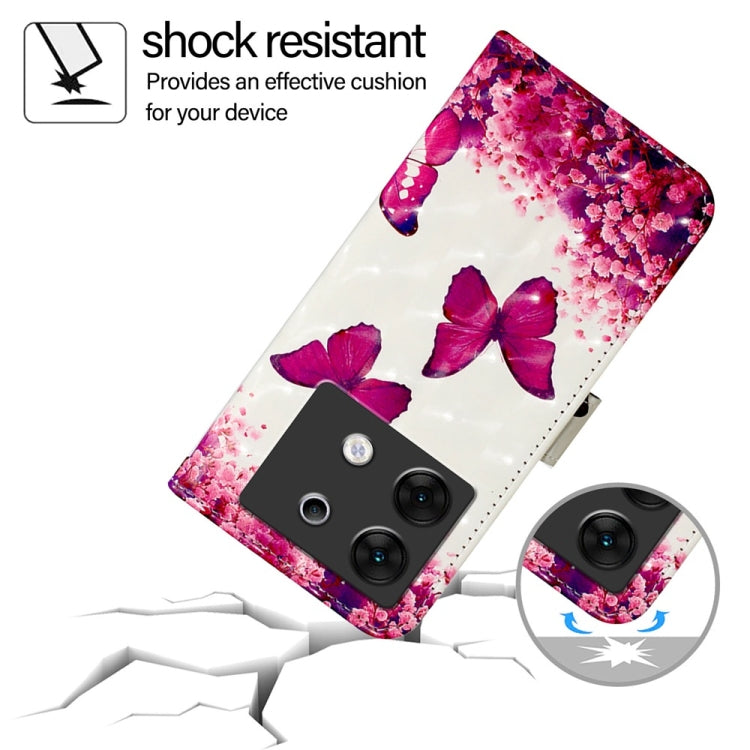 For Infinix Zero 30 5G 3D Painting Horizontal Flip Leather Phone Case