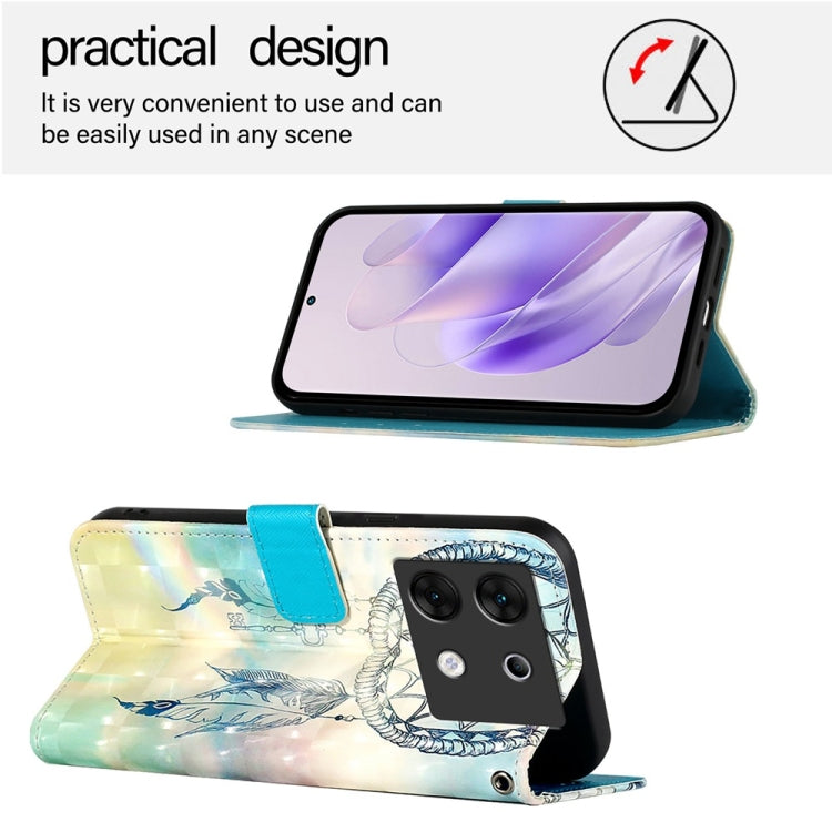 For Infinix Zero 30 5G 3D Painting Horizontal Flip Leather Phone Case