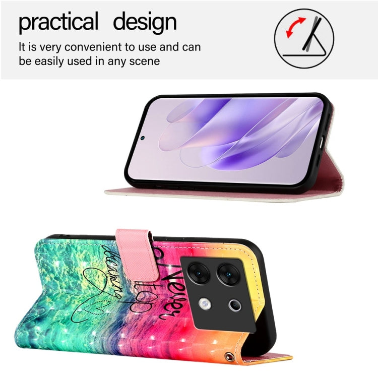 For Infinix Zero 30 5G 3D Painting Horizontal Flip Leather Phone Case