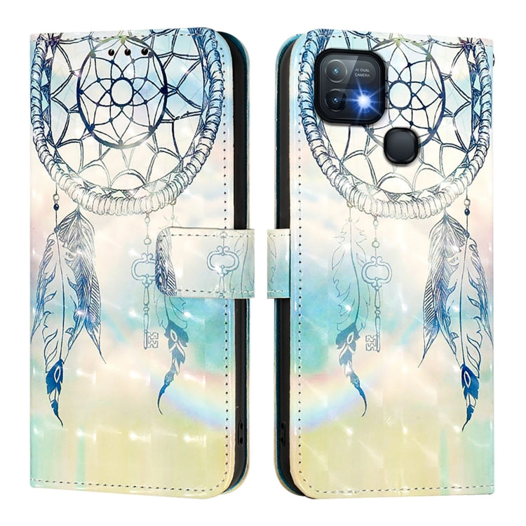For Infinix Hot 10i 3D Painting Horizontal Flip Leather Phone Case
