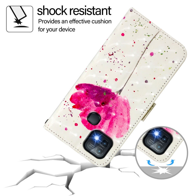 For Infinix Hot 10i 3D Painting Horizontal Flip Leather Phone Case