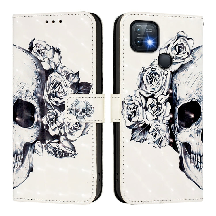 For Infinix Hot 10i 3D Painting Horizontal Flip Leather Phone Case