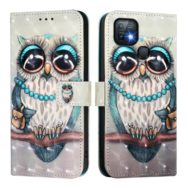 For Infinix Hot 10i 3D Painting Horizontal Flip Leather Phone Case
