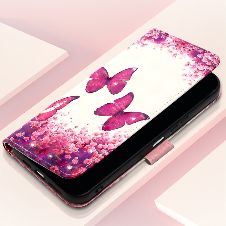 For Infinix Hot 50 4G 3D Painting Horizontal Flip Leather Phone Case