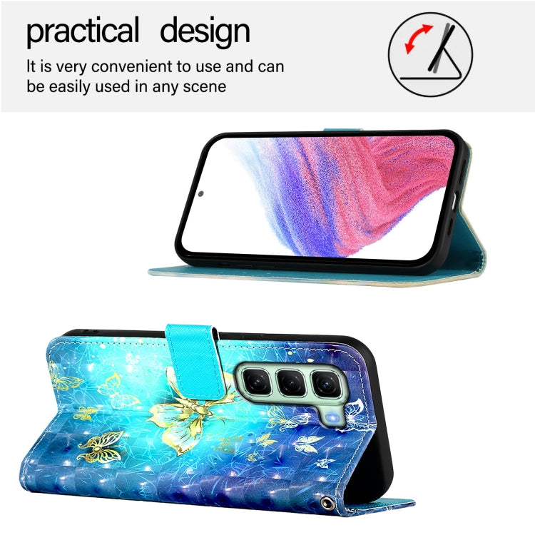 For Infinix Hot 50 5G 3D Painting Horizontal Flip Leather Phone Case