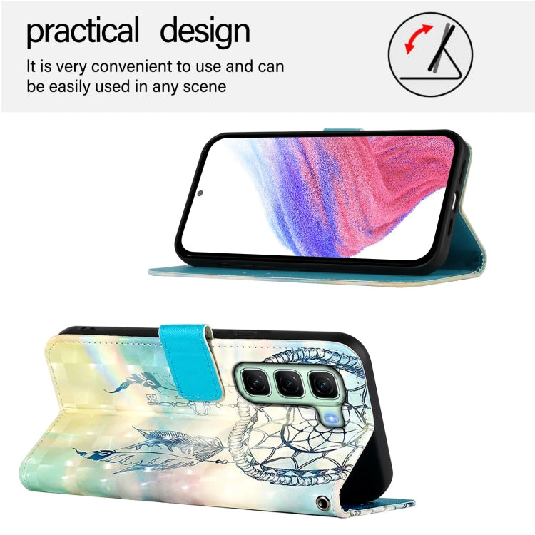 For Infinix Hot 50 5G 3D Painting Horizontal Flip Leather Phone Case