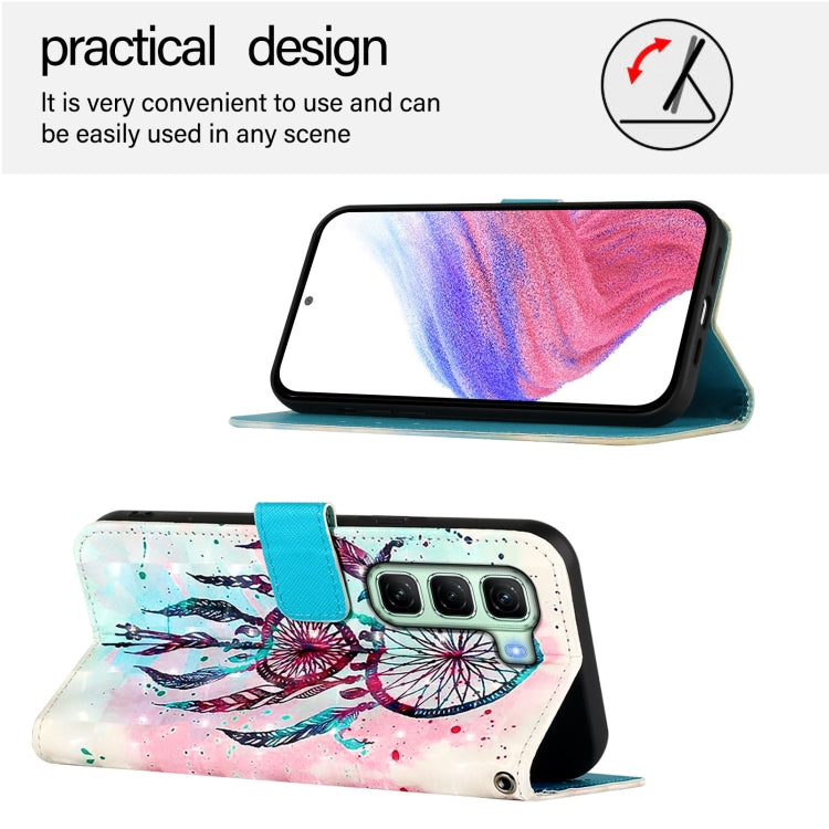 For Infinix Hot 50 5G 3D Painting Horizontal Flip Leather Phone Case