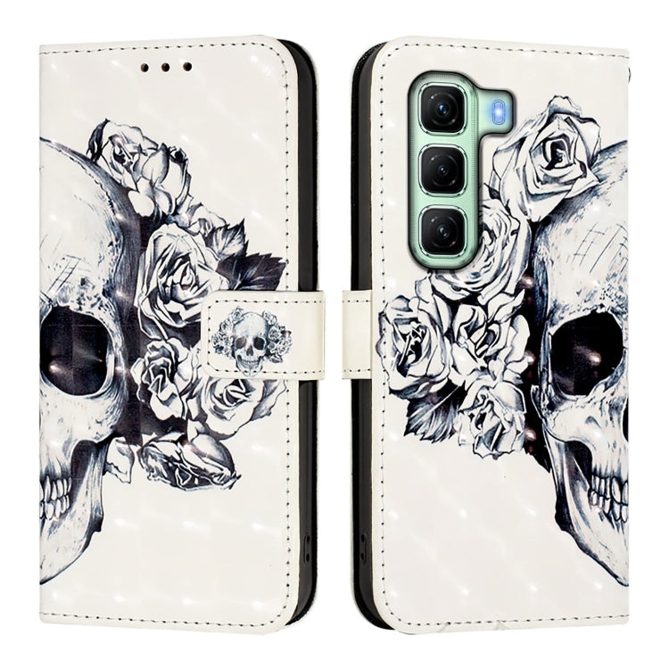 For Infinix Hot 50 5G 3D Painting Horizontal Flip Leather Phone Case