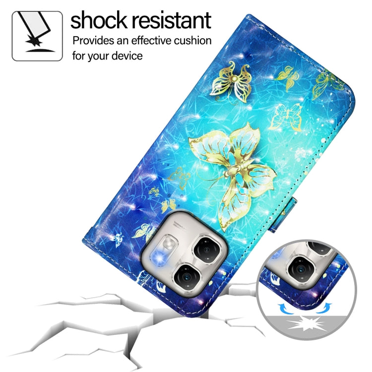 For Infinix Hot 50i 5G / Smart 9 4G 3D Painting Horizontal Flip Leather Phone Case