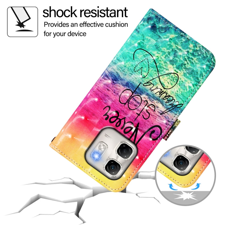 For Infinix Hot 50i 5G / Smart 9 4G 3D Painting Horizontal Flip Leather Phone Case