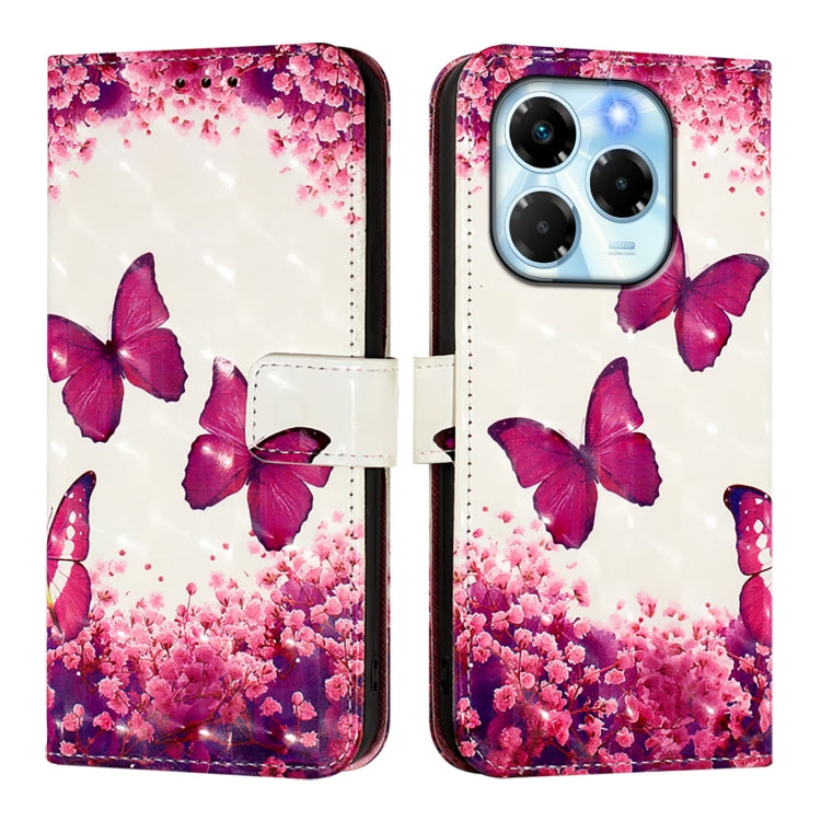 For Infinix Note 40X 5G 3D Painting Horizontal Flip Leather Phone Case