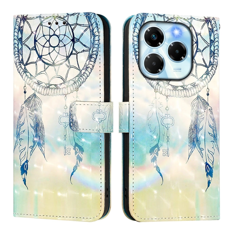 For Infinix Note 40X 5G 3D Painting Horizontal Flip Leather Phone Case