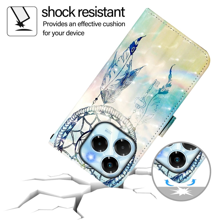 For Infinix Note 40X 5G 3D Painting Horizontal Flip Leather Phone Case